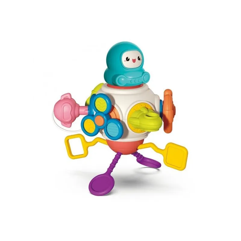 لعبة مكعب الأنشطة الفضائية (Space Busy Cube Toy) – 8 في 1